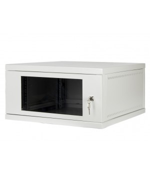 ROXTON R-066WW   19-дюймовый шкаф для оборудования, 6U х 600, с настенным креплением, (без ножек/роликов)