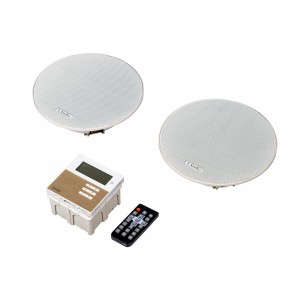 LAudio LAMX210SBK    Комплект из 2 потолочных громкоговорителей и настенного усилителя