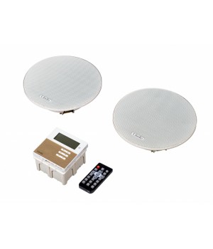 LAudio LAMX210SBK    Комплект из 2 потолочных громкоговорителей и настенного усилителя