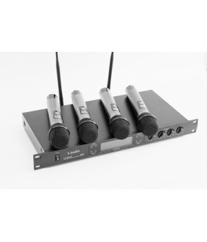 LAudio LS-804-M    Вокальная радиосистема, 4 ручных передатчика