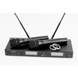 LAudio LS-Q5-2M    Двухканальная вокальная радиосистема, 2 ручных передатчика