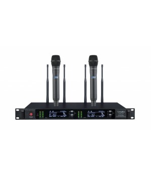 LAudio LS-Q7-2M    Двухканальная вокальная радиосистема, 2 ручных передатчика