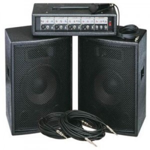 Soundking ZH0602D12LS    Комплект акустической системы, микшер, микрофон, кабели, 2х200Вт