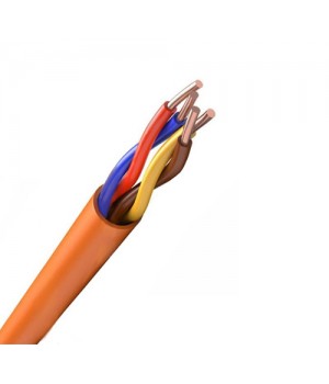 Огнестойкие с низким дымо- и газовыделением, безгалогенные с броней и защитным шлангом на рабочее напряжение до 500 В