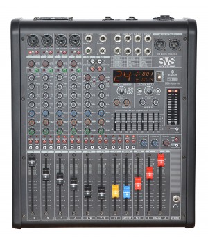 PM-8A Активный аналоговый микшерный пульт, 8-канальный