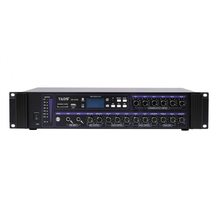 DS-9120 Усилитель мощности трансляционный, 120Вт